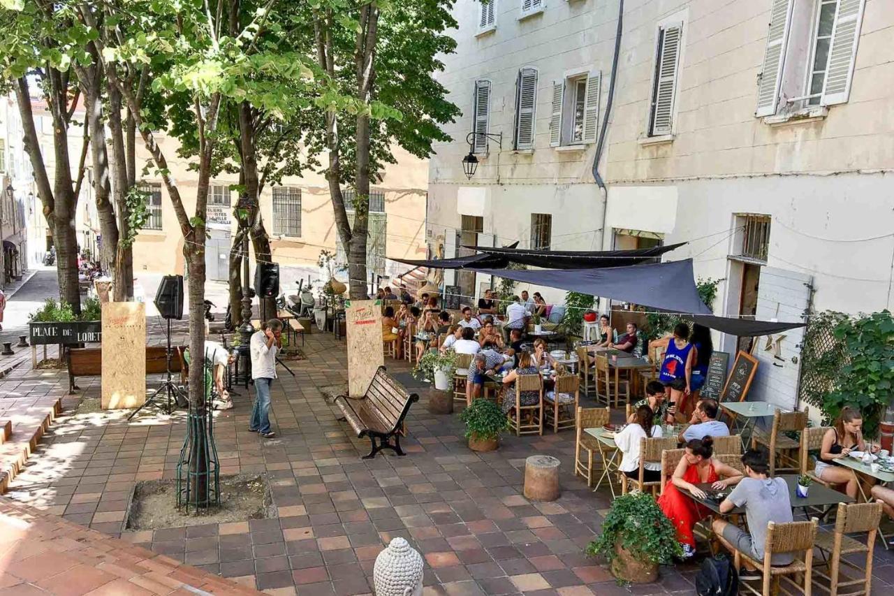 Le Perchoir - Terrasse & Clim Au Coeur Du Panier Apartamento Marselha Exterior foto