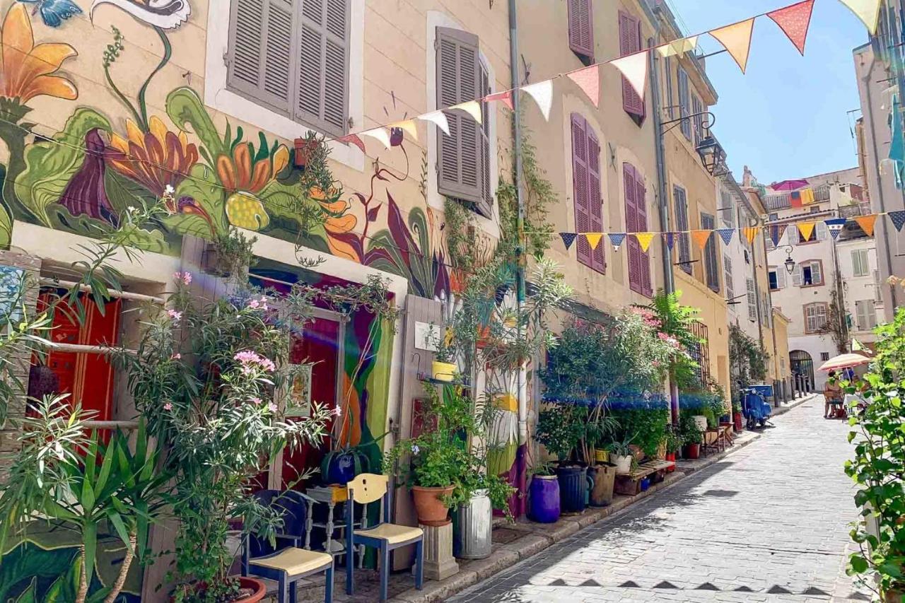 Le Perchoir - Terrasse & Clim Au Coeur Du Panier Apartamento Marselha Exterior foto